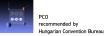 PCO recommended by Hungarian Convention Bureau